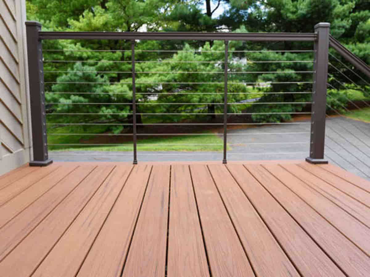 Decking and railing near me.